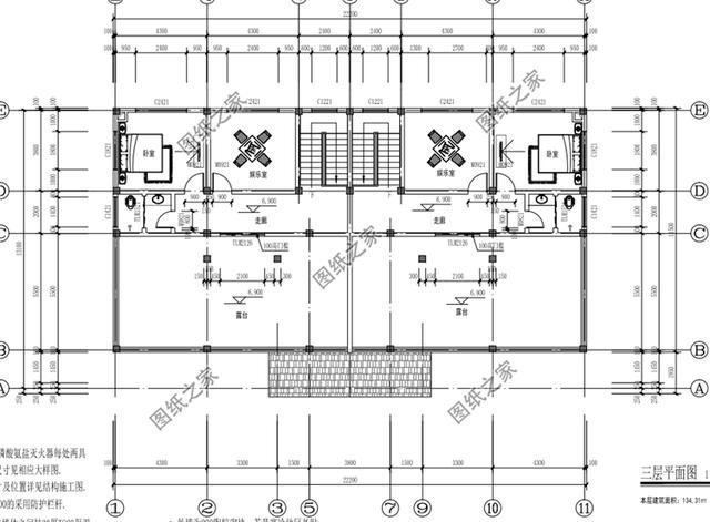 復(fù)式雙拼別墅設(shè)計(jì)圖，適合兄弟倆的房子，羨慕不來(lái)的大氣