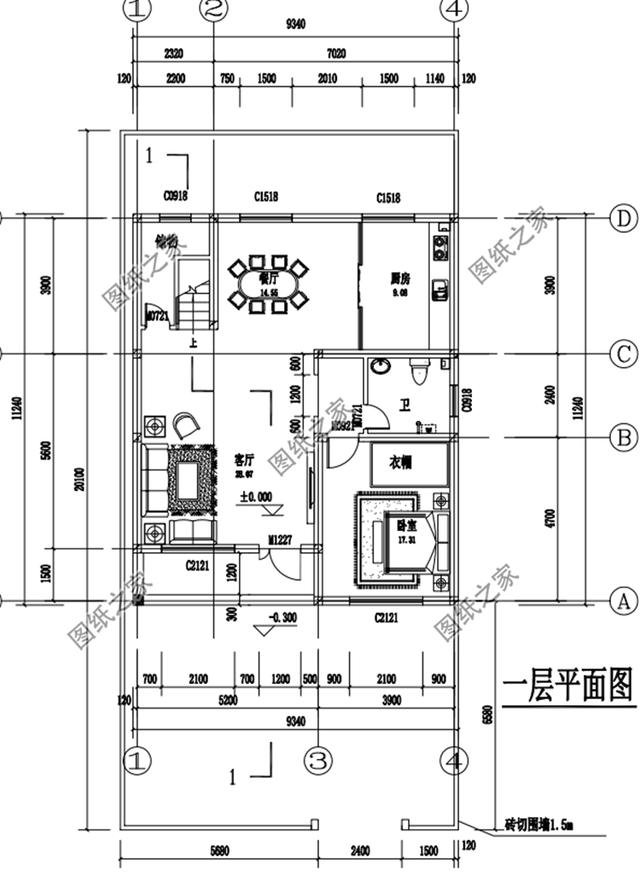 占地100平二層房屋設(shè)計(jì)圖，占地雖小，但是住著舒適又安心
