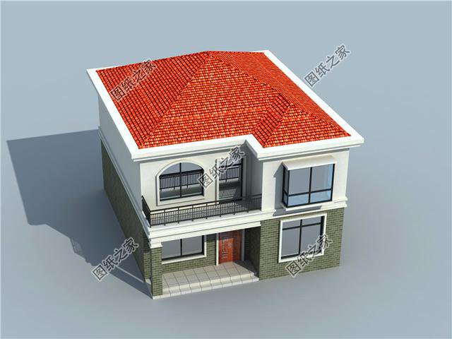 占地100平二層房屋設(shè)計(jì)圖，占地雖小，但是住著舒適又安心