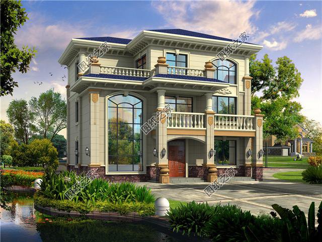 二層半建房圖紙設計圖，簡單又好看，村里人看了都喜歡