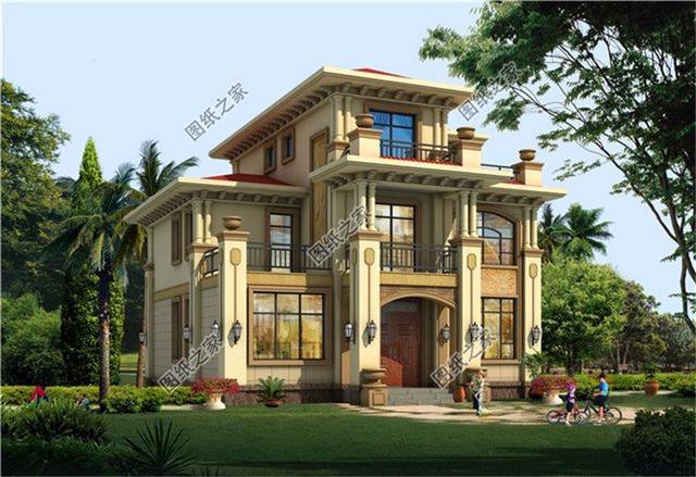 農(nóng)村20來(lái)萬(wàn)二層半樓房設(shè)計(jì)圖，這樣的房子絕對(duì)不虧，大膽建！