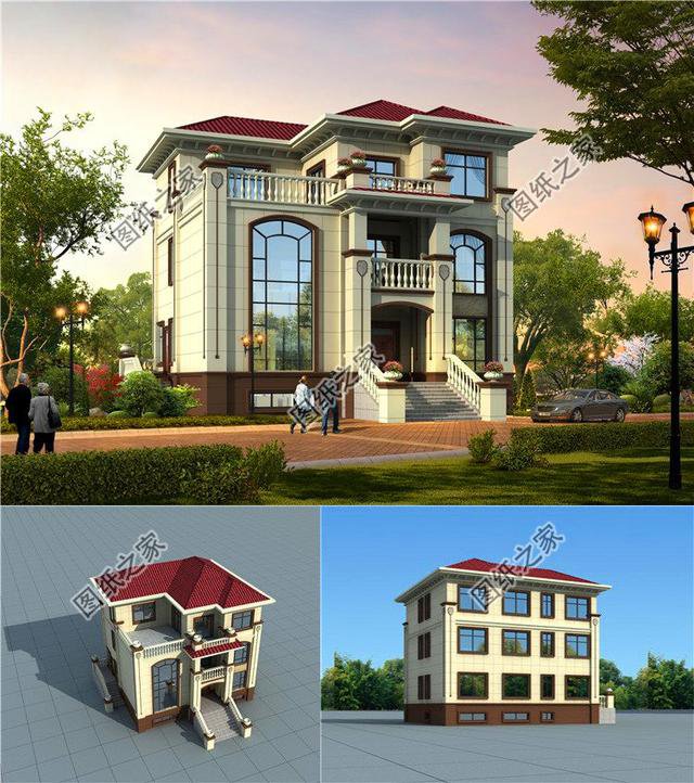 三套農(nóng)村自建房屋設(shè)計(jì)圖，在老百姓眼里最受歡迎的房子