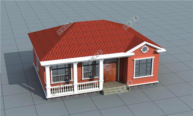 四間一層平房設(shè)計(jì)圖，簡(jiǎn)單又溫馨，農(nóng)村人的理想居住戶(hù)型