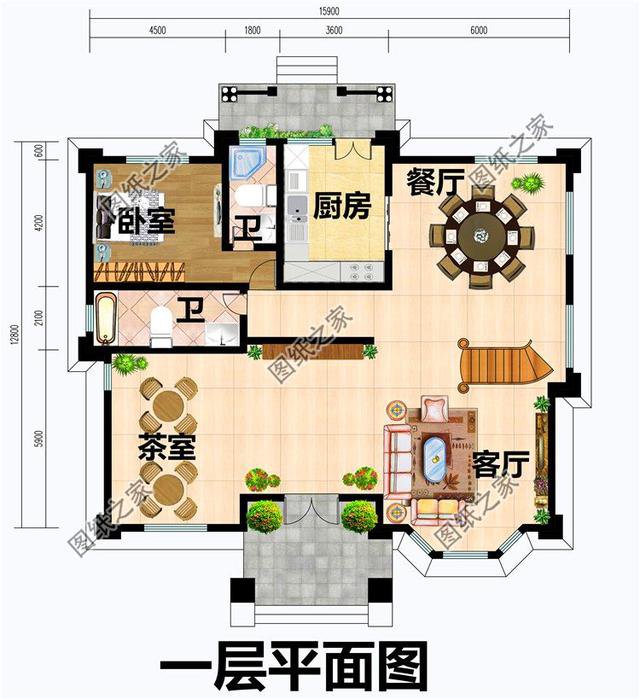 現(xiàn)代獨(dú)棟三層別墅設(shè)計(jì)圖，年輕人的最愛，建好絕對(duì)滿意