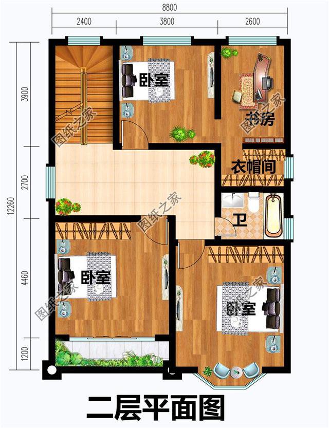 現(xiàn)代獨(dú)棟三層別墅設(shè)計(jì)圖，年輕人的最愛，建好絕對(duì)滿意