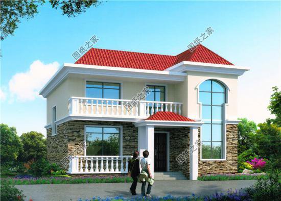 130平米二層別墅設(shè)計圖，在農(nóng)村最討喜的戶型，造價絕對讓您驚訝