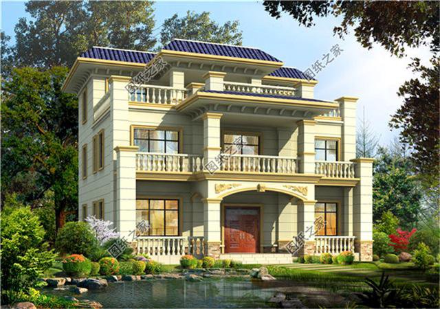 這三款三層平屋頂樓房設(shè)計(jì)圖太美了，一點(diǎn)不輸給坡屋頂別墅