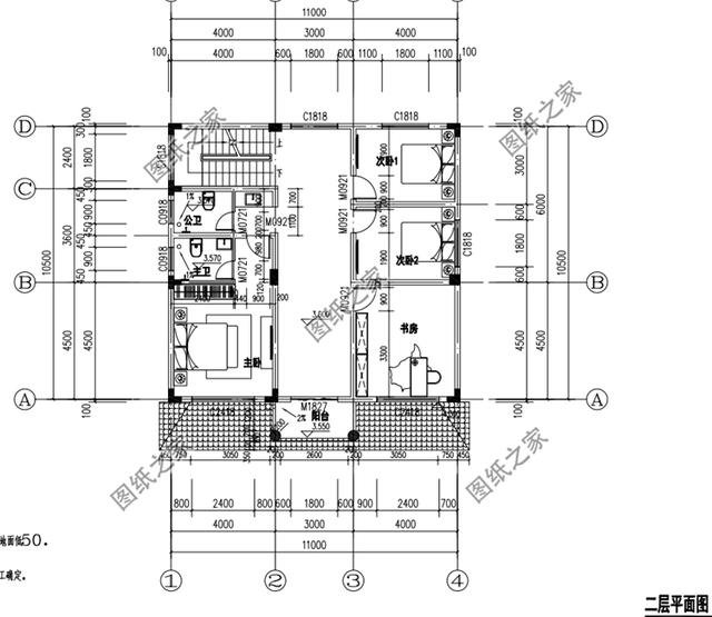 農(nóng)村二層半樓房設(shè)計(jì)圖，比在城里買一套劃算多了