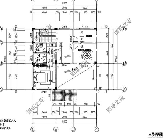 農(nóng)村二層半樓房設(shè)計(jì)圖，比在城里買一套劃算多了