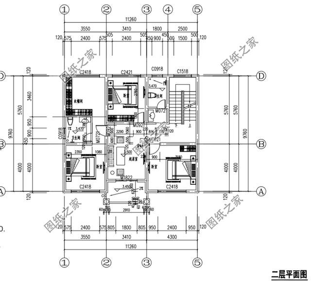 農(nóng)村二層半樓房設(shè)計(jì)圖，比在城里買一套劃算多了