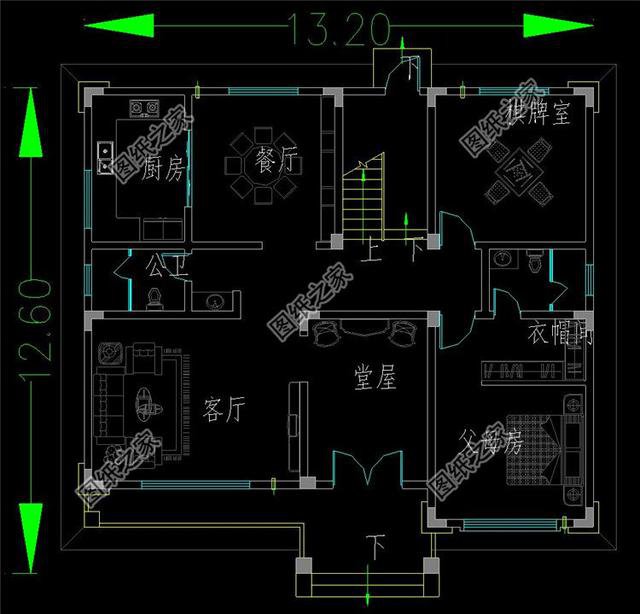 150平米三層別墅設(shè)計(jì)圖，簡(jiǎn)單大方，父母住在里面天天樂(lè)呵呵