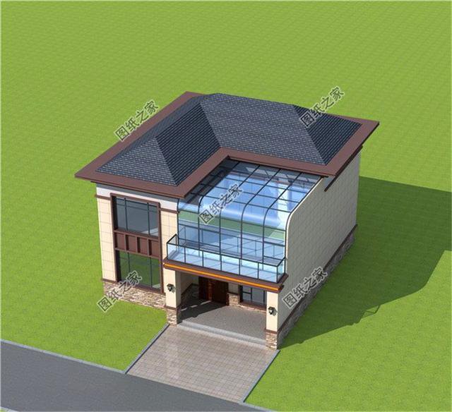 農(nóng)村140平二層別墅設計圖，農(nóng)村建房子果然還是二層最受歡迎