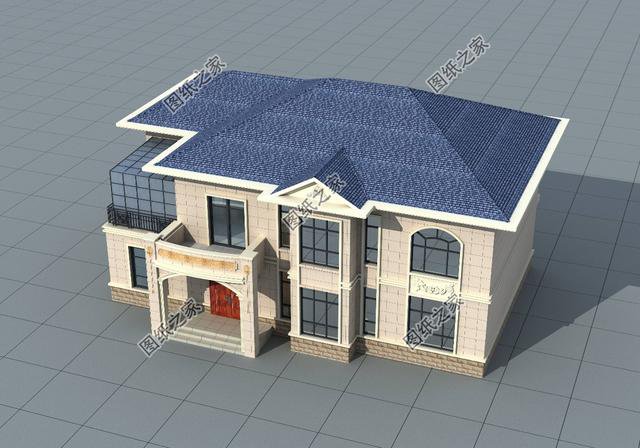 適合農村自建的150平到180平帶車庫的二層樓，漂亮功能多，收藏不吃虧