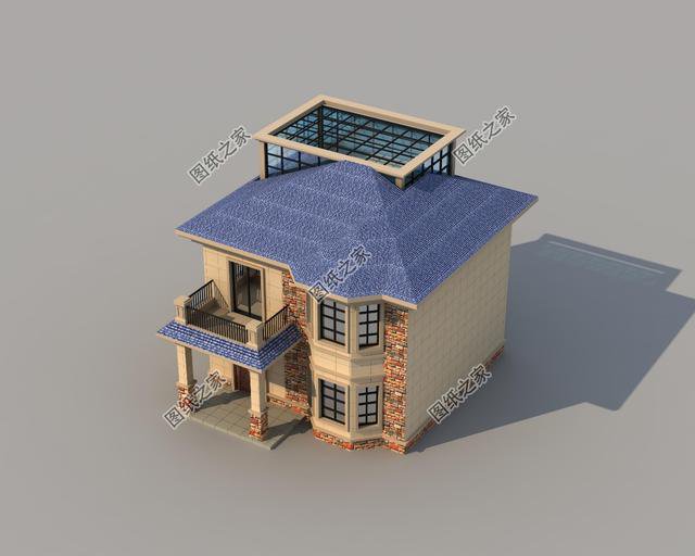 新農(nóng)村80平米二層房屋設(shè)計圖紙，精簡戶型，地方不大也能合理規(guī)劃