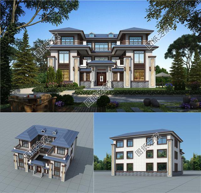 老家190平左右的三層別墅，全家老小都喜歡，堪稱完美