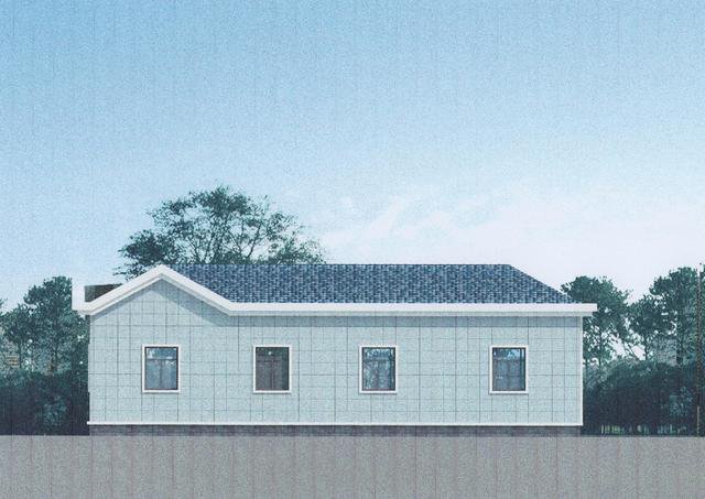 進深10米開間15米左右的一層平房，空間足，真想擁有一套