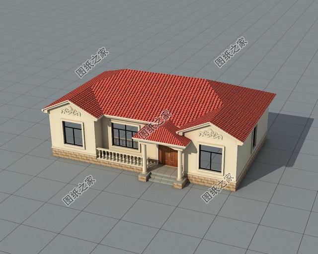 進深10米開間15米左右的一層平房，空間足，真想擁有一套