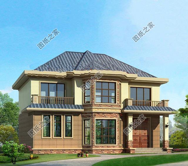 進(jìn)深11米左右農(nóng)村房屋戶型圖，沉穩(wěn)又大方，經(jīng)濟(jì)實(shí)用