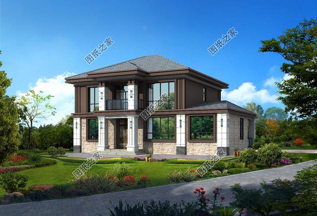 進(jìn)深11米左右農(nóng)村房屋戶型圖，沉穩(wěn)又大方，經(jīng)濟(jì)實(shí)用