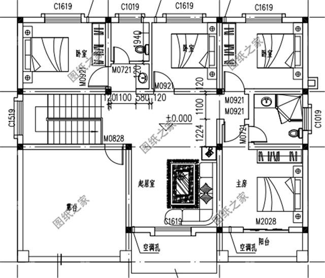 農(nóng)村二層樓房帶大露臺，功能齊全，既可以休閑又可以晾曬