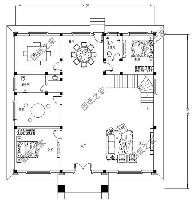 農(nóng)村大氣的三層樓房，看完真想拆了自家房子重新建，尤其是第三套