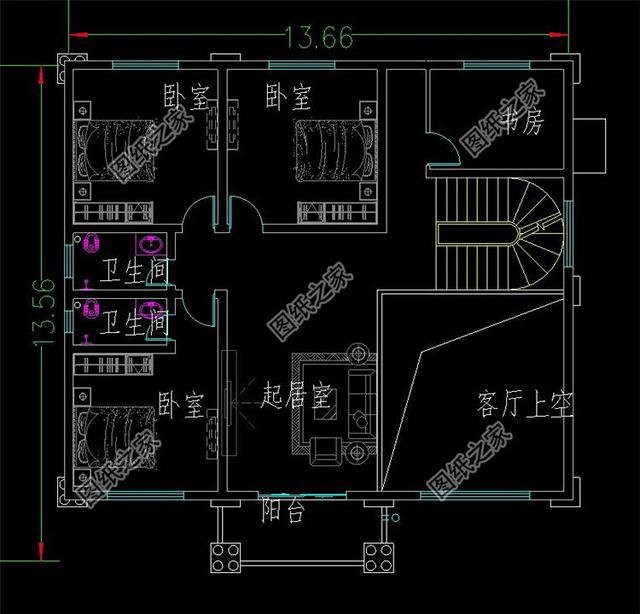 占地160平米自建房外觀圖，這樣的設(shè)計(jì)外觀戶型，又簡單又好看