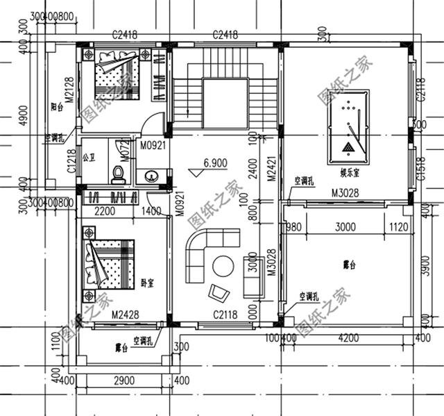 占地160平米自建房外觀圖，這樣的設(shè)計(jì)外觀戶型，又簡單又好看