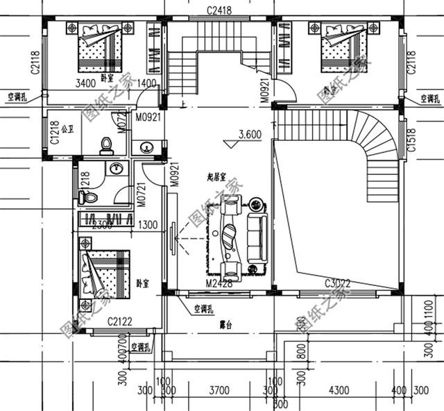 占地160平米自建房外觀圖，這樣的設(shè)計(jì)外觀戶型，又簡單又好看