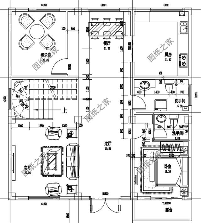 鄉(xiāng)村普通自建房戶型圖，這幾套戶型滿足農(nóng)村老百姓建房的心