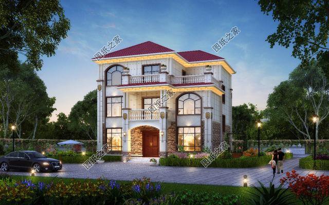 農(nóng)村三層樓房磚混結(jié)構(gòu)設(shè)計(jì)圖，質(zhì)量安全高，房屋設(shè)計(jì)的合理