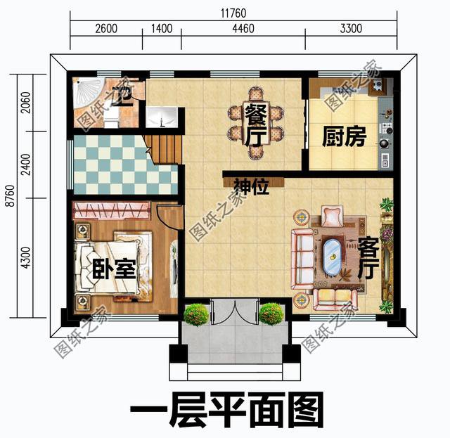 新農(nóng)村一百來平自建房戶型圖，分享三套，總有一套看得上眼