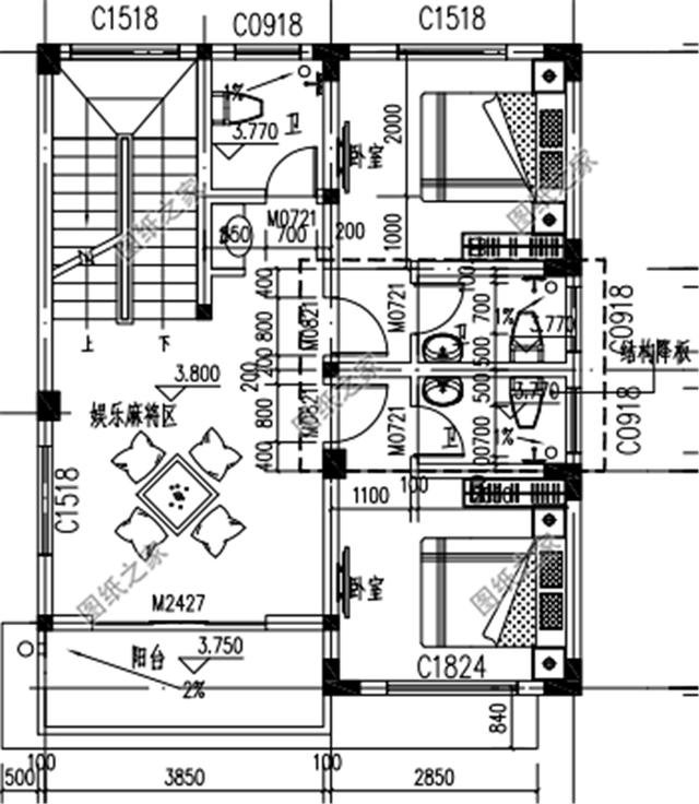農(nóng)村新款別墅設(shè)計圖，造型美觀還接地氣，最低造價15萬