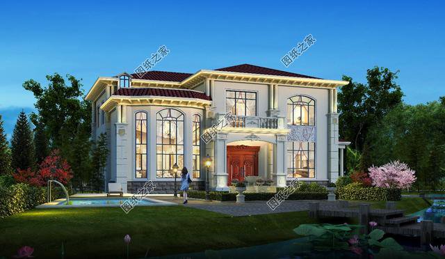 農(nóng)村新款別墅設(shè)計圖，造型美觀還接地氣，最低造價15萬