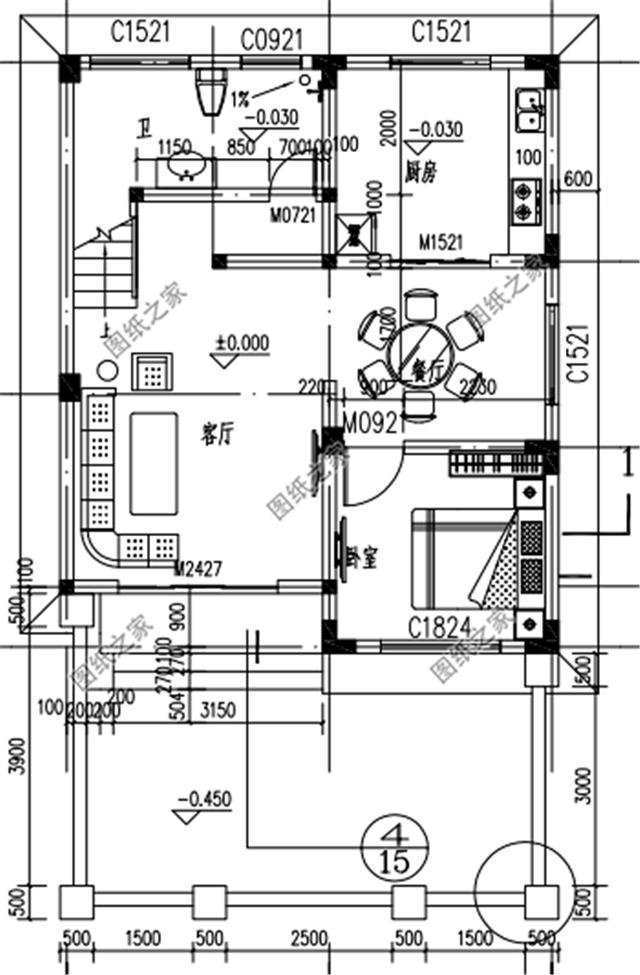 農(nóng)村新款別墅設(shè)計圖，造型美觀還接地氣，最低造價15萬