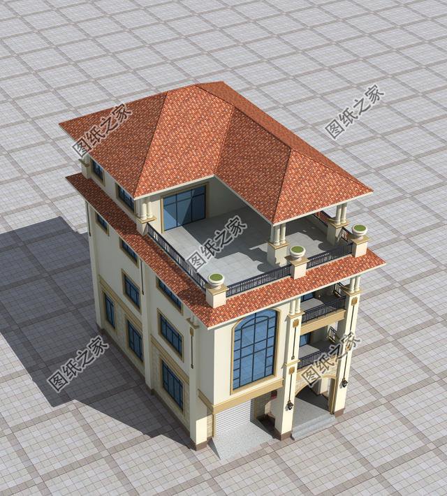 帶商鋪的農(nóng)村自建房圖片，一樓做生意，二層供居住，兩不誤