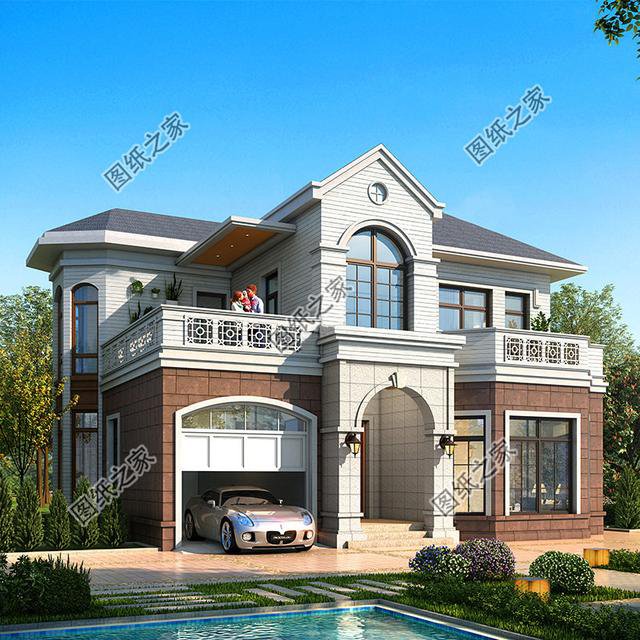 開(kāi)間12米農(nóng)村建房圖，戶型方正布局合理，成為了建房主潮流