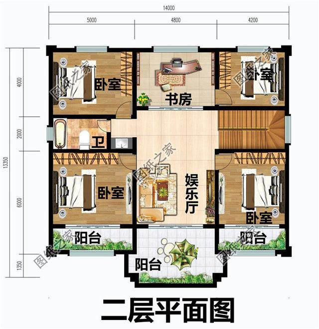 鄉(xiāng)村160平米自建房，這幾套戶型方正外觀大氣就很好