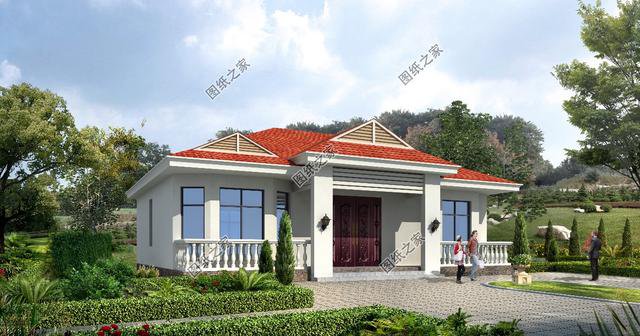 鄉(xiāng)村160平米自建房，這幾套戶型方正外觀大氣就很好