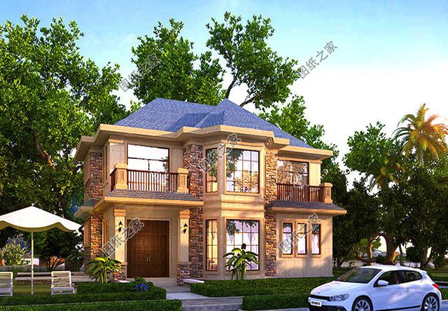 鄉(xiāng)下二層建房110平米別墅戶型圖，造價不到30萬，非常接地氣