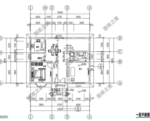 農(nóng)村10×8米房子設(shè)計(jì)圖，戶(hù)型雖小，但絲毫不影響它的美觀