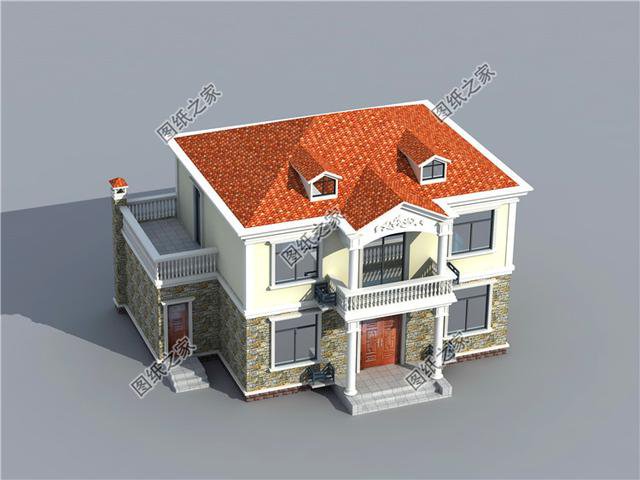 農(nóng)村二層自建房設(shè)計圖，經(jīng)濟漂亮，看完這三款誰還會在城里買房