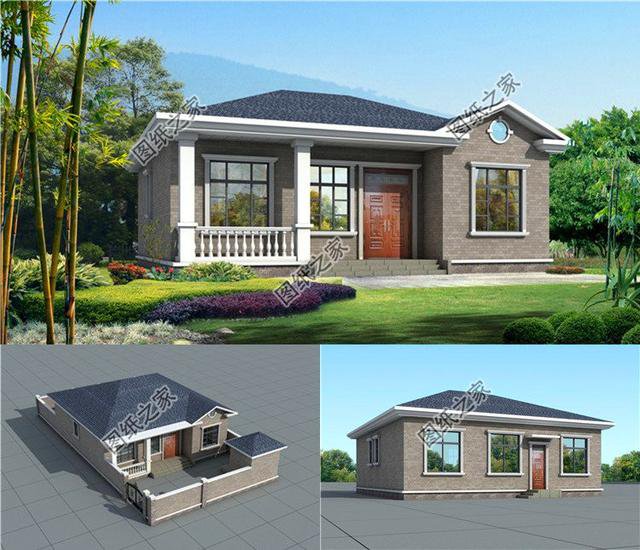 一層自建房圖紙，最后一款養(yǎng)老房的首選，圖紙看完快收藏