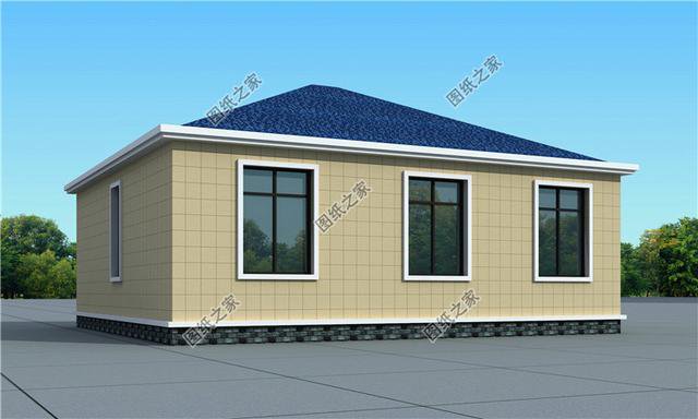 一層自建房圖紙，最后一款養(yǎng)老房的首選，圖紙看完快收藏