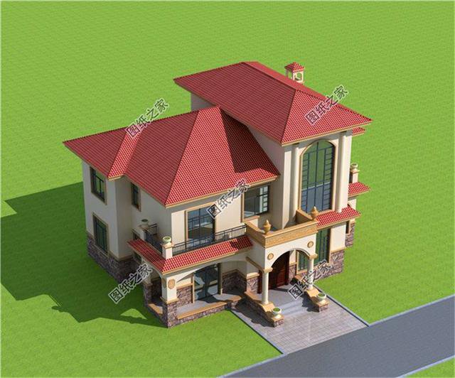 農(nóng)村蓋房二層戶型圖，便宜又好看，太適合農(nóng)村建造了吧