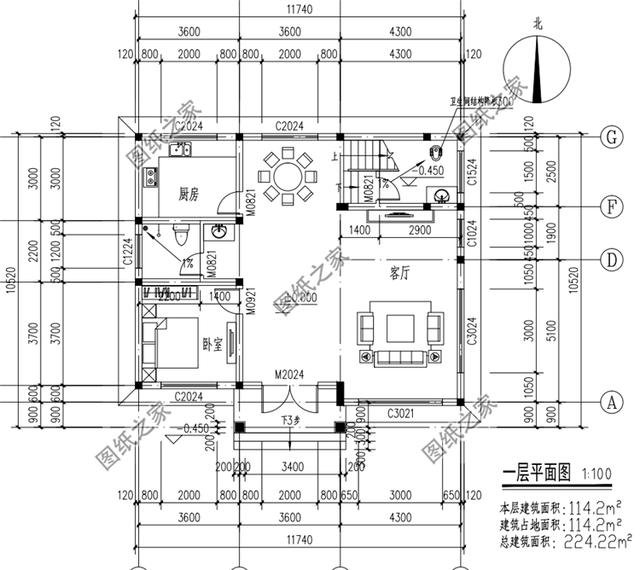 農(nóng)村二層坡屋頂樓房設(shè)計(jì)圖，絕美的設(shè)計(jì)，最最符合農(nóng)村建造的戶型