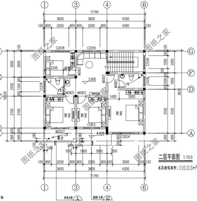 農(nóng)村二層坡屋頂樓房設(shè)計(jì)圖，絕美的設(shè)計(jì)，最最符合農(nóng)村建造的戶型