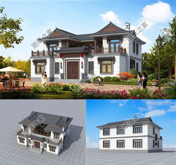 強(qiáng)烈推薦三款農(nóng)村四合院設(shè)計(jì)圖，這樣的別墅在農(nóng)村建一棟絕對(duì)有面子