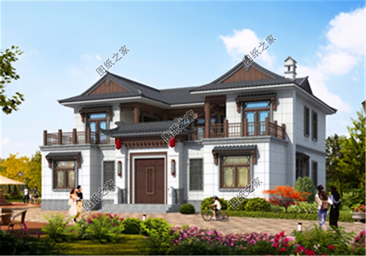 強(qiáng)烈推薦三款農(nóng)村四合院設(shè)計(jì)圖，這樣的別墅在農(nóng)村建一棟絕對(duì)有面子