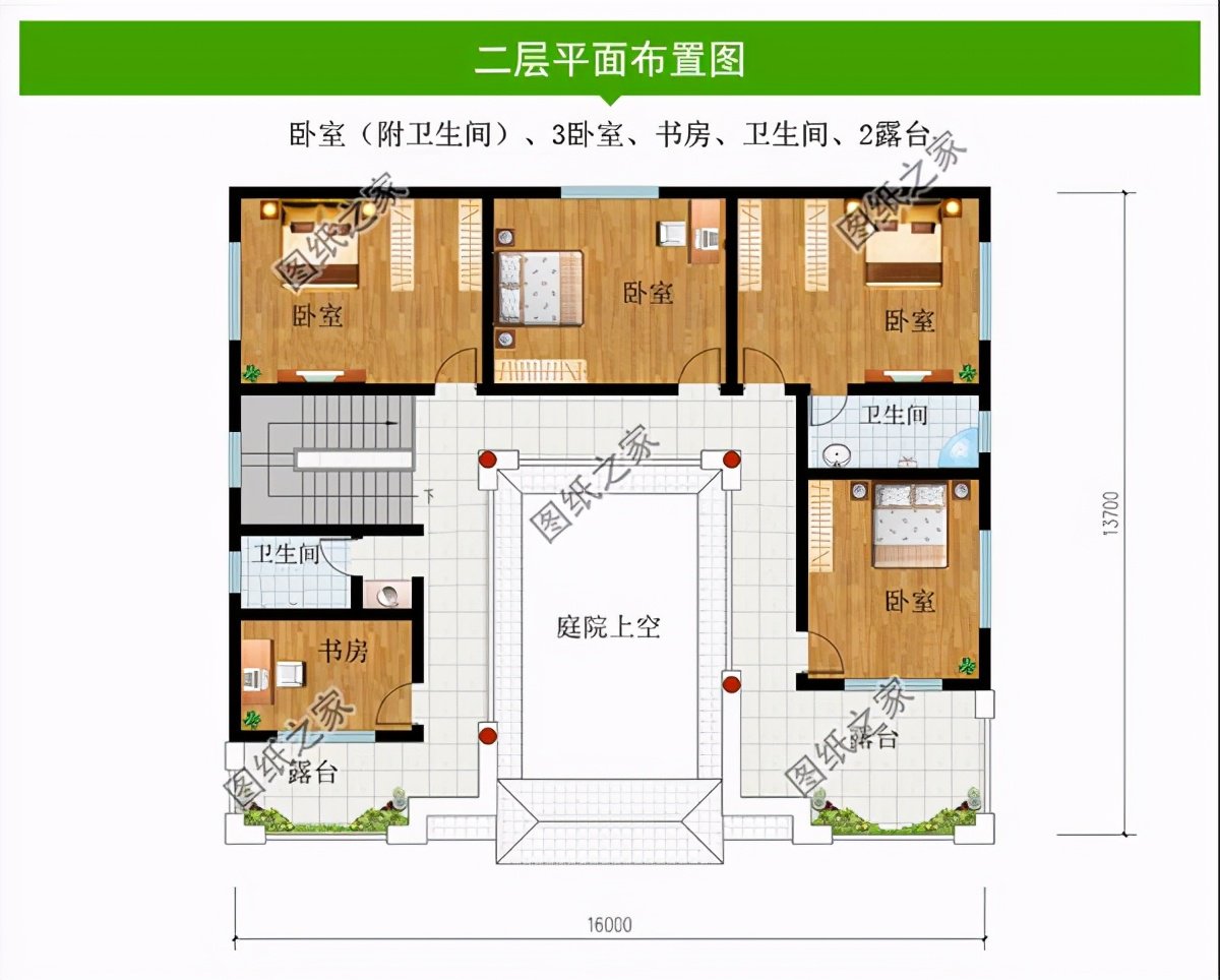 強(qiáng)烈推薦三款農(nóng)村四合院設(shè)計(jì)圖，這樣的別墅在農(nóng)村建一棟絕對(duì)有面子