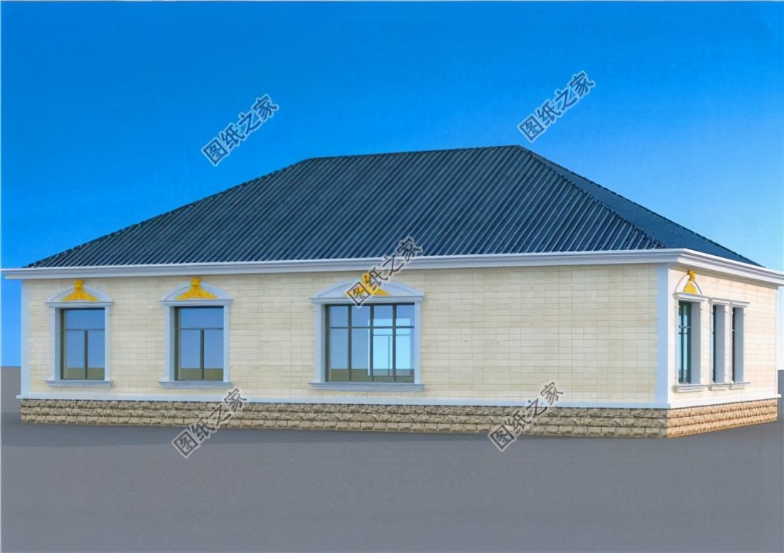 農(nóng)村帶車庫(kù)房子設(shè)計(jì)圖，建房沒(méi)車庫(kù)怎么行，趕快收了回家建一棟